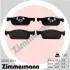Колодки тормозные дисковые ZIMMERMANN 22525.170.1 (фото 1)