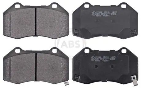 Тормозные колодки дисковые. A.B.S 37988