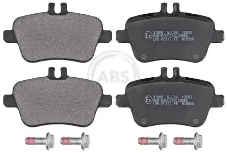 Тормозные колодки дисковые. A.B.S 37905