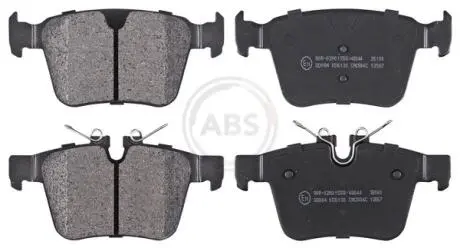 Гальмівні колодки дискові. A.B.S 35100