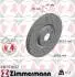 Диск тормозной Zimmermann 610.3726.52
