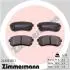 Колодки тормозные дисковые ZIMMERMANN 24320.155.1 (фото 1)