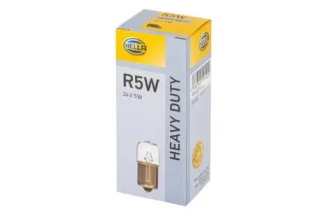 Фото 1 - автолампа Behr Standard R5W BA15s 5 W прозрачная HELLA 8GA002071241 Автолампа Behr Standard R5W BA15s 5 W прозрачная HELLA 8GA002071241 (фото 1)