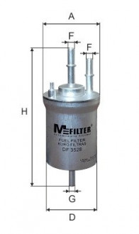 Фільтр паливо M-FILTER DF3528