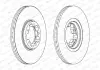 Тормозной диск FERODO DDF1113C (фото 2)