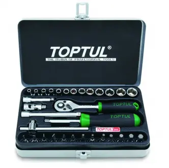 Набор инструментов 1/4 " Toptul GCAD3202