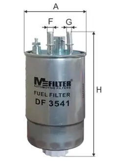 Фильтр топливный M-FILTER DF3541