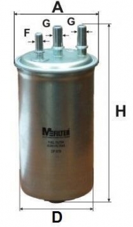Фильтр топливный M-FILTER DF679 (фото 1)