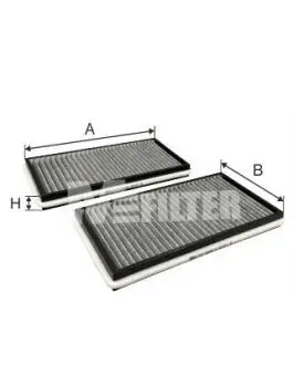 Фільтр салону M-FILTER K9068C-2