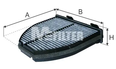 Фільтр салону M-FILTER K9139C
