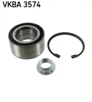 Подшипник ступицы, комплект BMW 3 (E91 / E92) / 5 (E60 / E61) / X3 (E83) / X5 (E53) "F" 2,0 / 3,0L "00 >> SKF VKBA3574