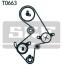 Ремкомплект ГРМ + помпа TOYOTA Avensis / Camry / CarinaE / Celica / Picnic / RAV4 &quot;2,0-2,2&quot; 85-01 SKF VKMC91003 (фото 2)