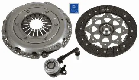 Комплект сцепления (3 in 1 kit) RENAULT Megane / Scenic / GrandScenic &quot;1,9-2,0&quot; 03 &gt;&gt; SACHS 3000990407 (фото 1)