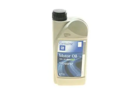 Моторное масло General Motors Dexos1 Gen 2 5W-30. 1 л Chevrolet GM 95599919