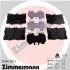 Колодки тормозные дисковые Zimmermann 22586.180.1