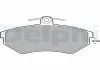 Тормозные колодки дисковые AUDI / SEAT / VW 80 / A4 / Cabriolet / Coupe / Cordoba / Passat &quot;F&quot; 94-00 Delphi LP778 (фото 1)