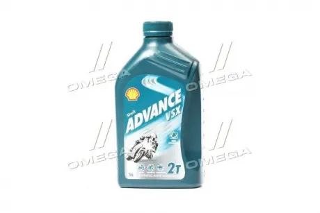 Масло моторн. Advance VSX 2T (Каністра 1л) SHELL 4107297895