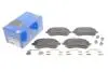 Комплект тормозных колодок, дисковый тормоз CERAMIC ATE 13.0470-2732.2 (фото 2)