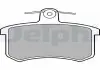 Гальмівні колодки дискові AUDI 100 / A4 / A8 "R" 86-03 Delphi LP451 (фото 1)