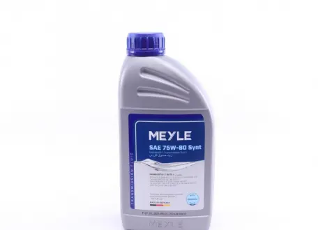 Масло трансмиссионное синтетическое 75W80 1L MEYLE 0140193300