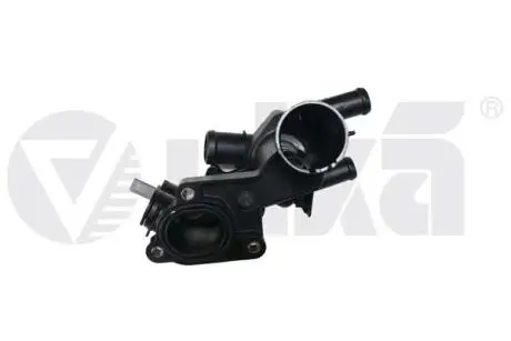 Термостат з корпусом Skoda Fabia (05-15), Octavia (04-13) / VW Golf (04-11), Polo (05-14) / Seat Ibiza (06-12, 13-), Toledo (05-09) VIKA 11211506601