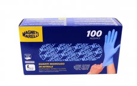 Перчатки нитриловые размер L (100шт.) MAGNETI MARELLI 099700120070