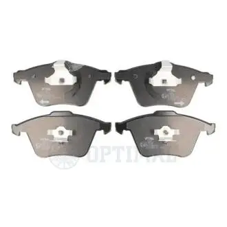 Комплект тормозных колодок, дисковый тормоз Optimal 12222 (фото 1)