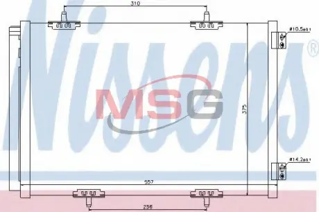 Радиатор First Fit NISSENS 940055