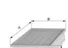 Воздушный фильтр UNIFLUX FILTERS XA310 (фото 1)