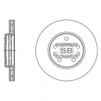 Шт. тормозной диск Hi-Q (SANGSIN) SD3062