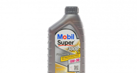 Моторное масло SUPER 3000 X1FORMULA-FE 5W30 / 1л MOBIL 152565