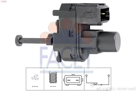 Датчик стоп-сигнала Ford Fiesta / Focus / Mondeo 1.6-2.5 96-07 FACET 7.1111