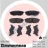 Колодки тормозные дисковые ZIMMERMANN 24854.160.1 (фото 1)