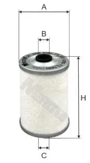 Фильтр топлива M-FILTER DE3108