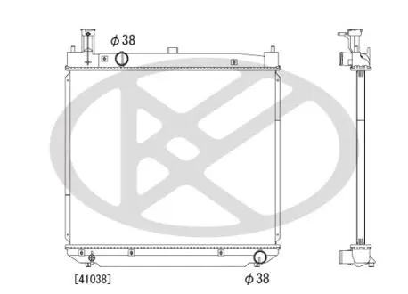 Радиатор KOYORAD PL012578R