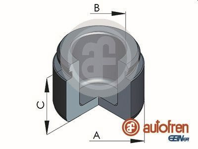 Поршенек суппорта Astra / Insignia / Clio / Megane / Punto / Civic 98- 40 * 30mm AUTOFREN D025503 (фото 1)