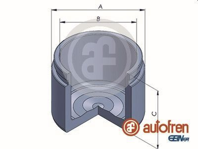 Поршенек суппорта Mazda 6 02-07 1.8 57 * 45,55mm AUTOFREN D025421 (фото 1)