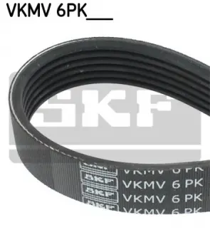 Поликлиновой ремінь SKF VKMV6PK1900 (фото 1)