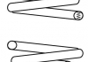 Пружина передняя T5 ​​1.9TDI / 2.0i 03- 14.950.900
