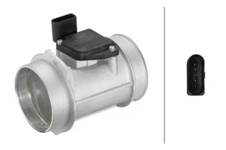 Расходомер воздуха (5 конт.) AUDI A4 / A6 / A8 / VW PASSAT 2.5TDi 00-05 HELLA 8ET009142-451