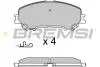 Тормозные колодки перед. Qashqai II / Kadjar 13-(Akebono) BP3629