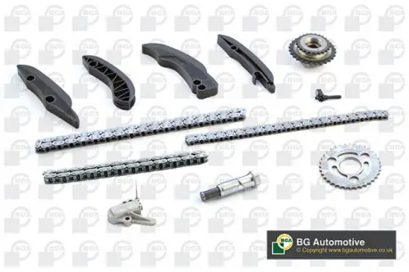 Комплект цепи ГРМ F30 / F10 / E90 / E60 3.0d 03- (дв.N57D30) BGA TC0960FK