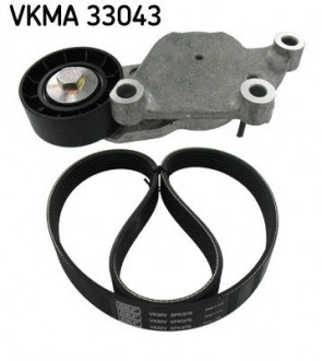 Роликовый модуль натяжителя ремня (ролик, ремень) SKF VKMA 33043