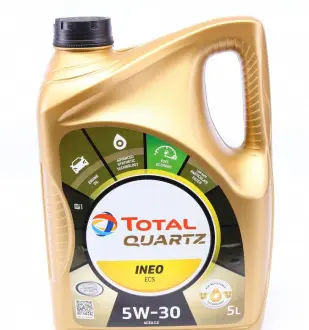 Моторное масло QUARTZ INEO ECS 5W-30 5л TOTAL 213683