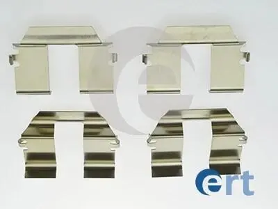 Монтажний к-кт гальмівніх колодок ERT 420107