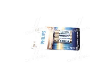 Батарейки ціліндрічні, лужні PHILIPS LR03M4B/10