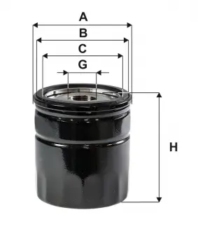 Фильтр масляный FORD Transit 14-н.в, TOURNEO CUSTOM 15-н.в. 2.0 TDCi WIX FILTERS WL7542