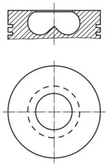 Поршень MAHLE KNECHT 015 69 00