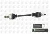 Полуось Citroen C4 / Peugeou 307 1.4 / 1.6i 01-10 (25/22) 630mm Л. DS6724LA