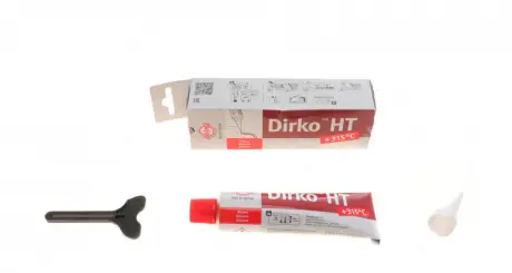 Герметик DIRKO HT -60 / + 315 ° С 70Г ЧЕРВОНИЙ ELRING 705.708 (фото 1)